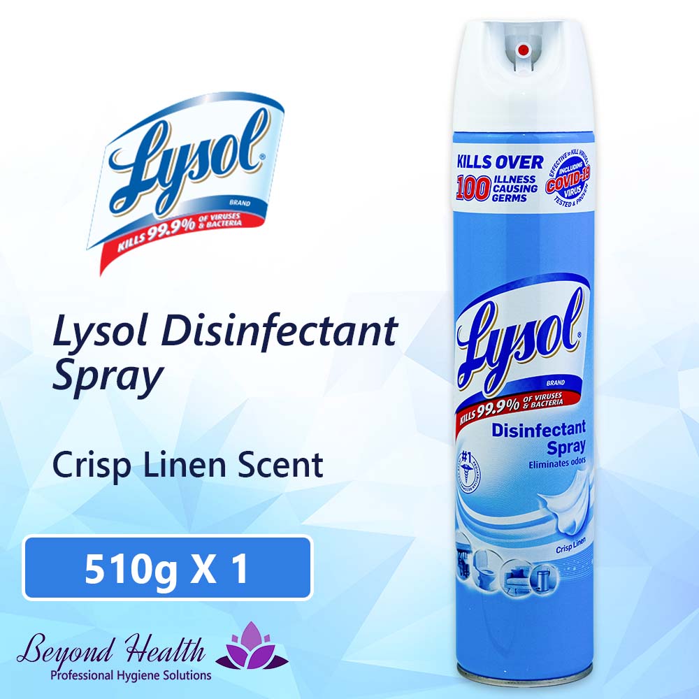 Lysol Disinfectant Spray Crisp Linen Scent G Big Sale Lazada Ph