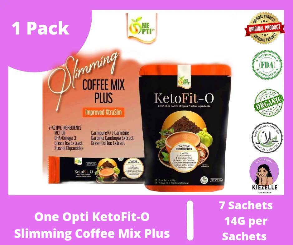 One Opti Ketofit O Slimming Coffee Mix Plus Lazada Ph