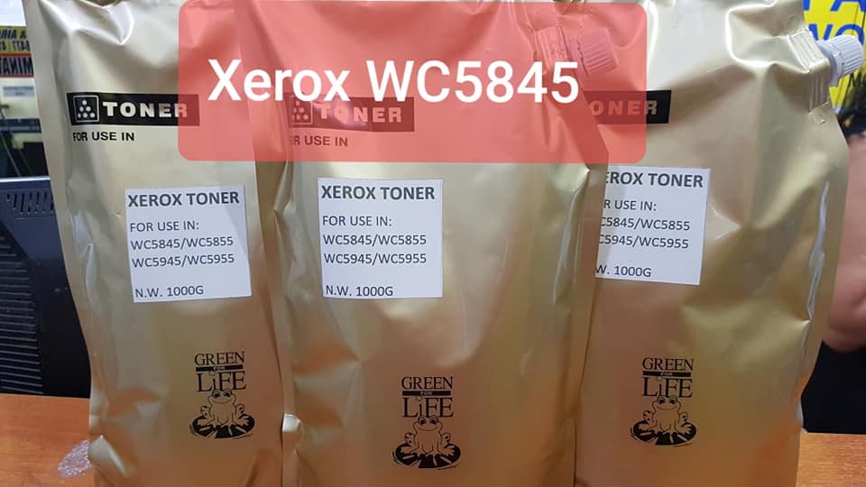 XEROX TONER POWDER FOR WorkCentre MACHINE 1KG FOR WC5845 WC5855 WC5945