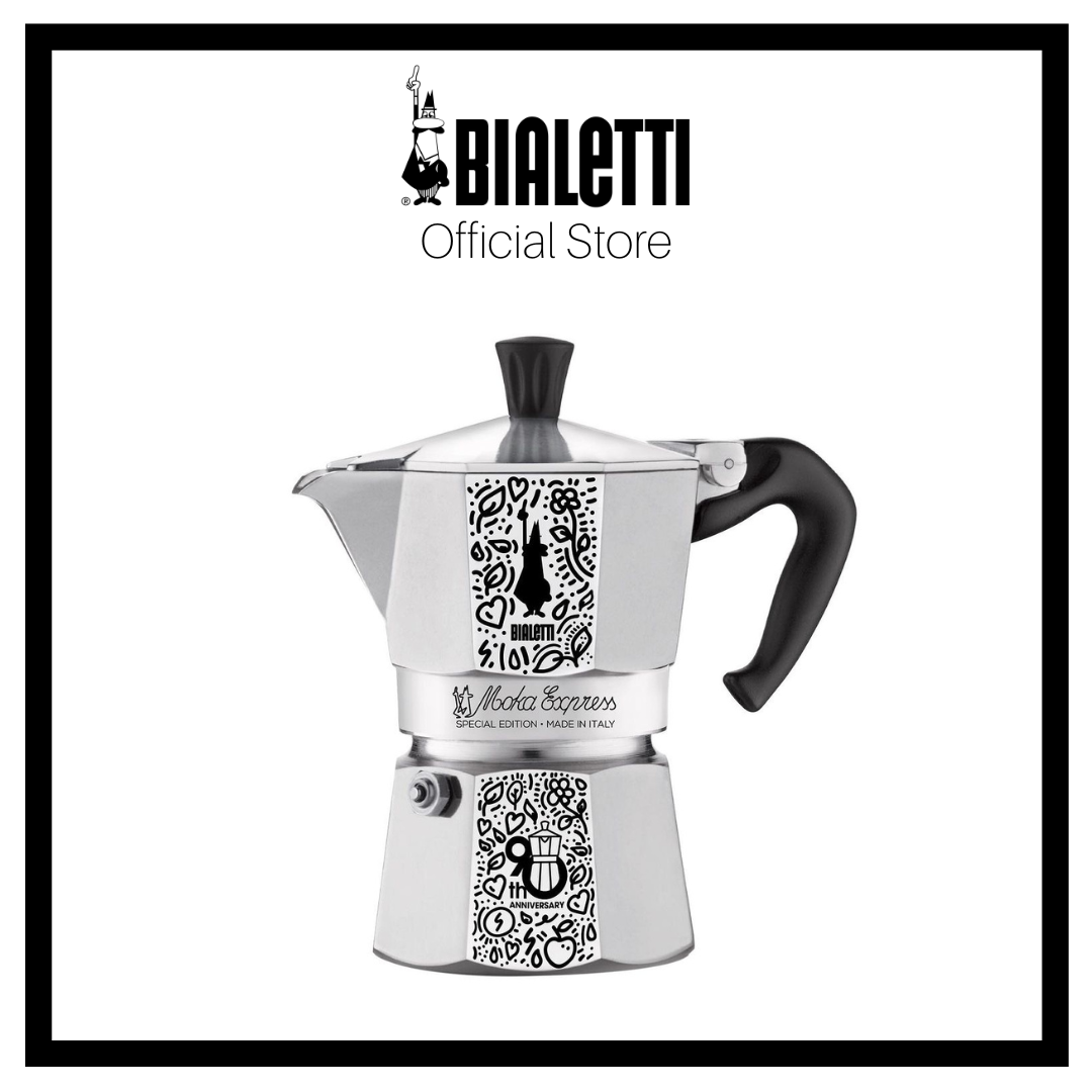 Bialetti Moka Express Limited Edition 90th Anniversary Collectors