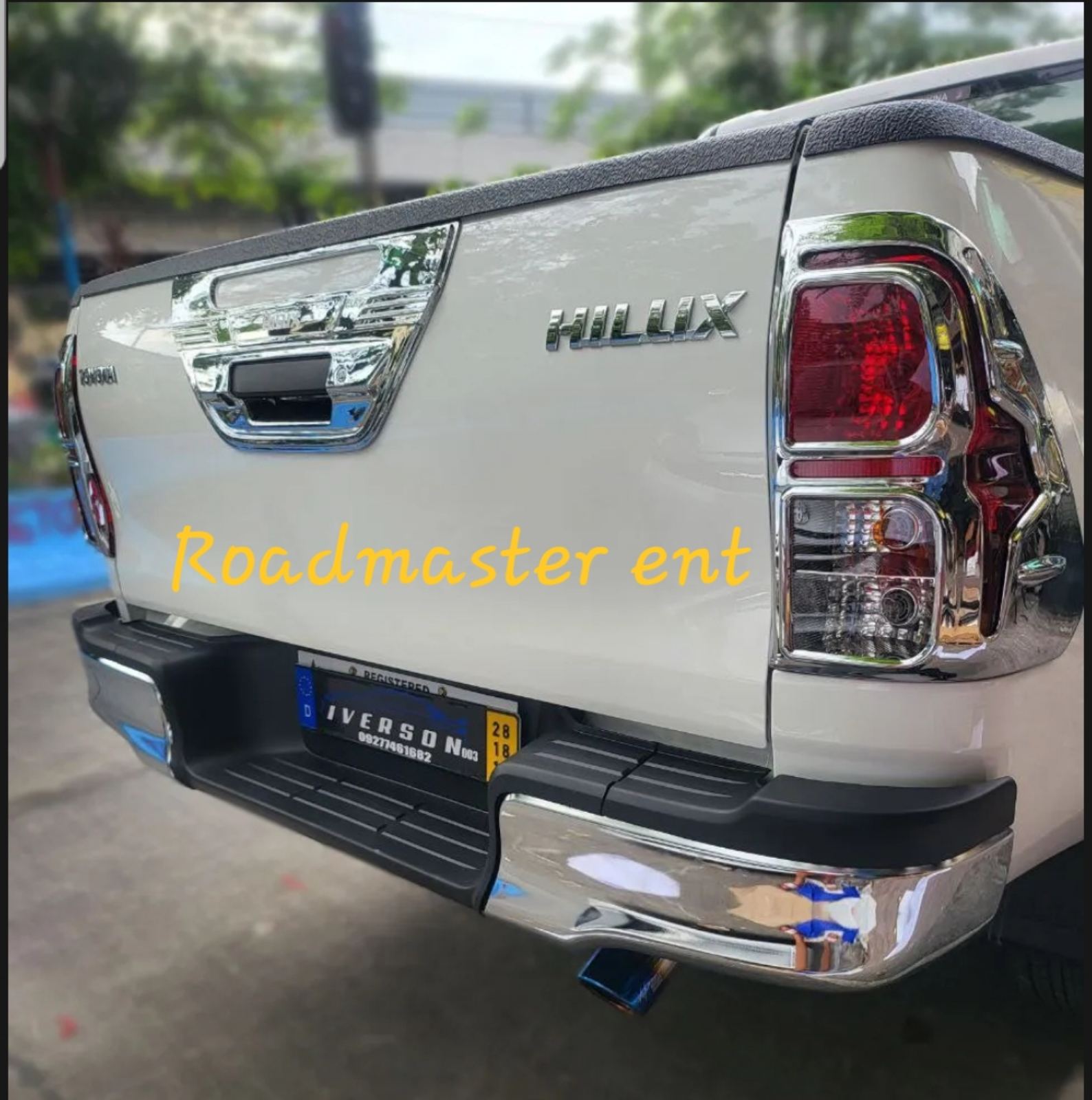 Toyota Hilux Vigo 2005 To 2015 Toyota Hilux 2016 To 2024 Rear Bumper