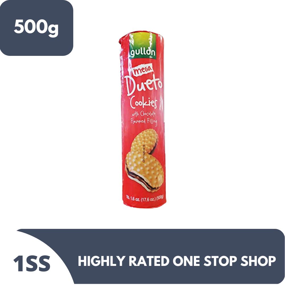 Gullón Mega Dueto Cookies with Chocolate Flavoured Filling 500g Lazada PH