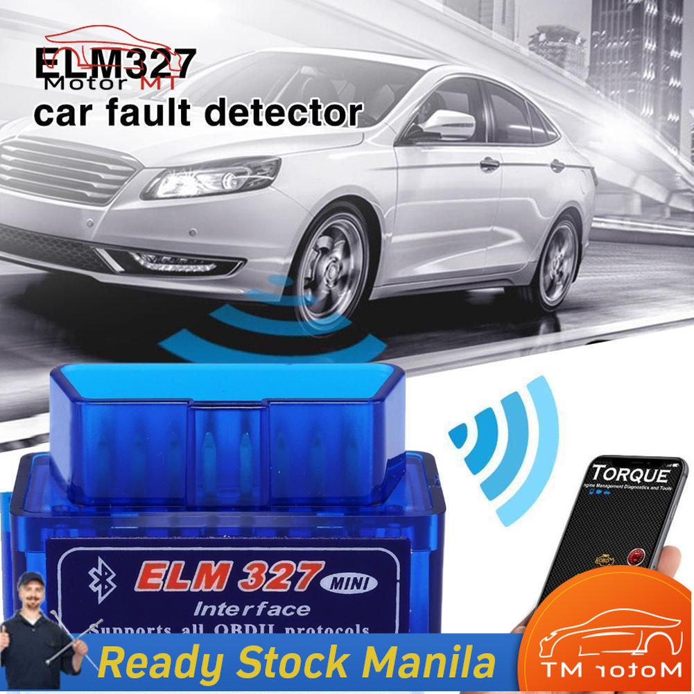 New Obd V Mini Elm Obd Bluetooth Auto Scanner Obdii Car Elm