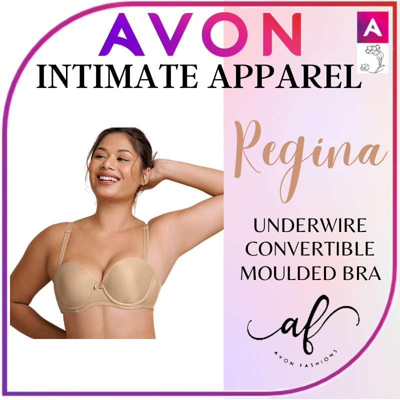 Avon Regina Nude Underwire Moulded Convertible Bra Lazada Ph