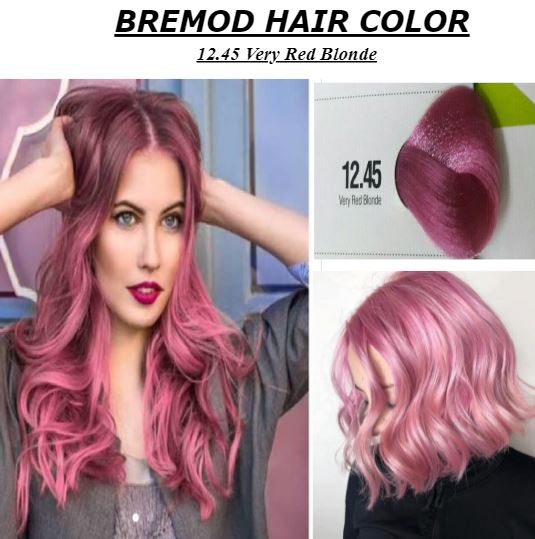 Authentic Bremod Performance Spa Hair Color BLONDE AND FASHION Shades