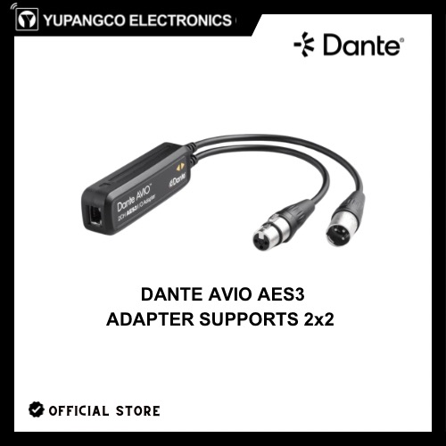 Dante Avio Aes Adapter Supports X Ch Lazada Ph