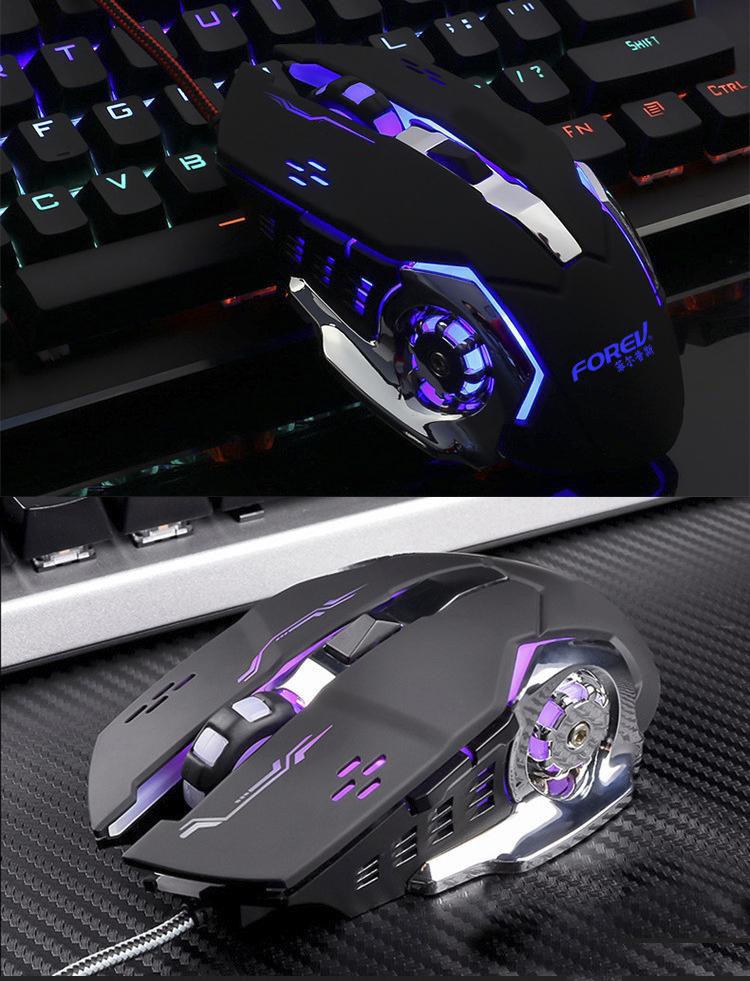 FOREV Backlight LED USB Wired Gaming Mouse FV 502 Lazada PH