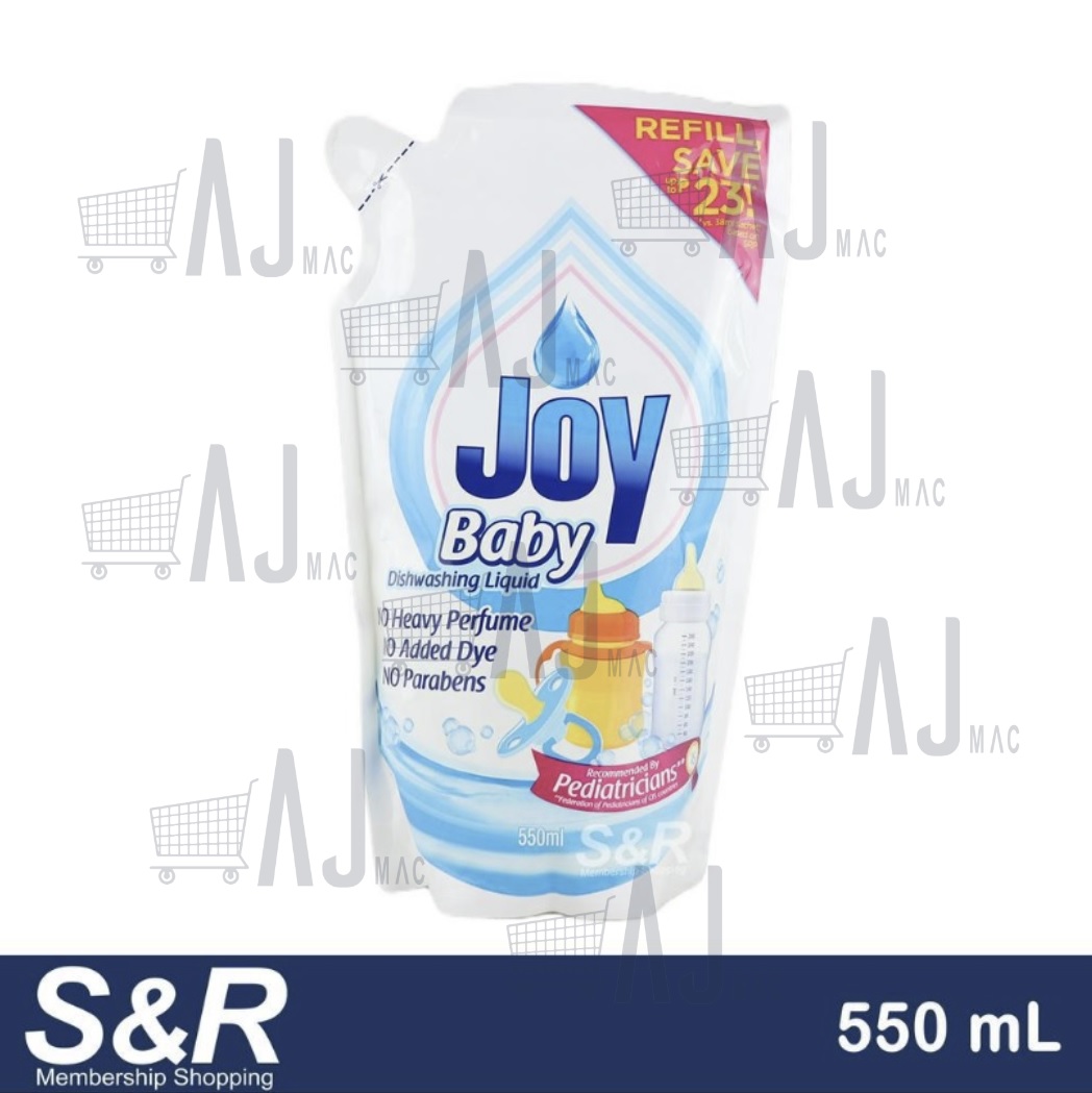 Joy Baby Dishwashing Liquid 550mL Lazada PH