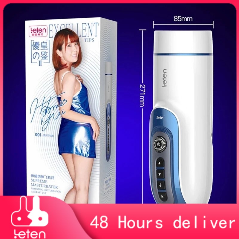 Leten Sex Toy For Male Automatic Masturbation Cup Pocket Cat Smart