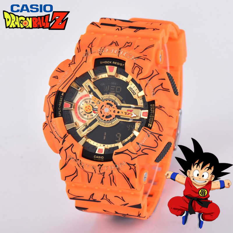 CASIO G Shock Sports Watch For Men And Women Dragon Ball Z Waterproof