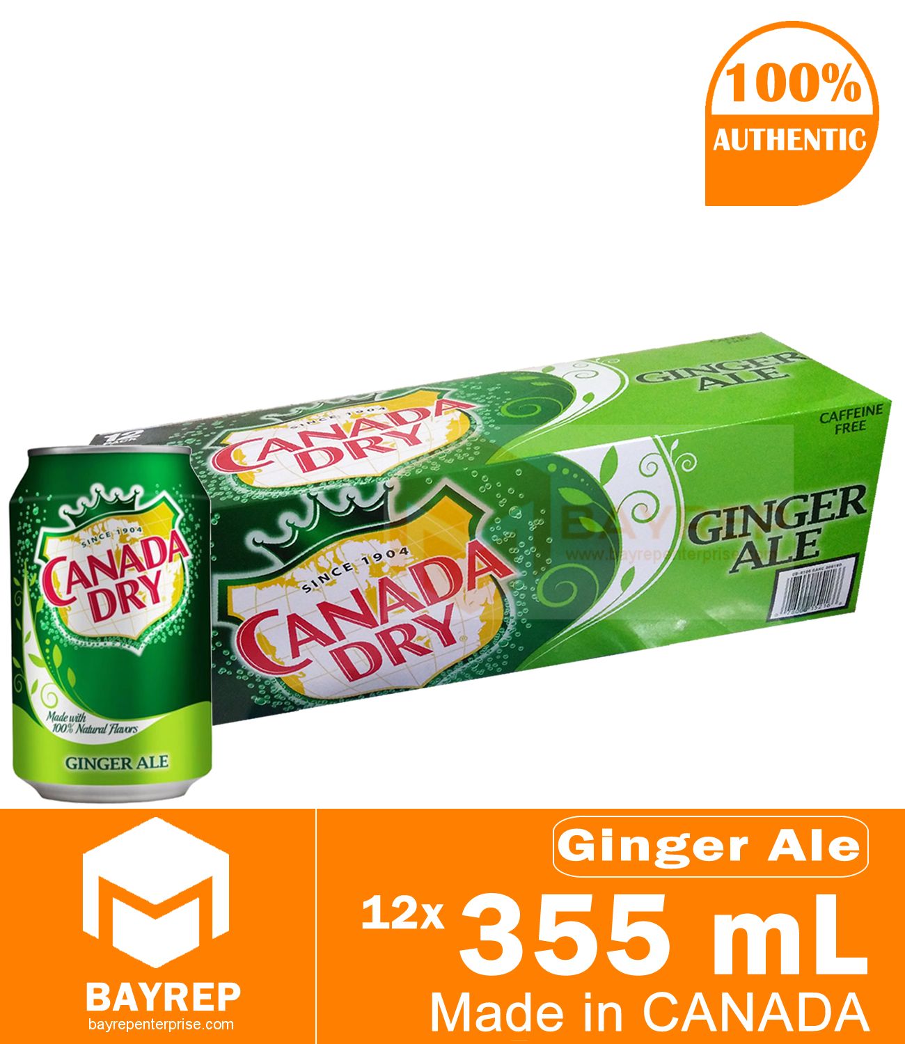 Canada Dry Ginger Ale 12 Cans 355 ML Each Lazada PH