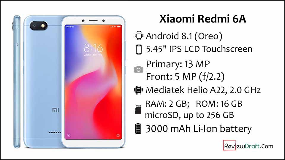 Xiaomi Redmi Go Размер