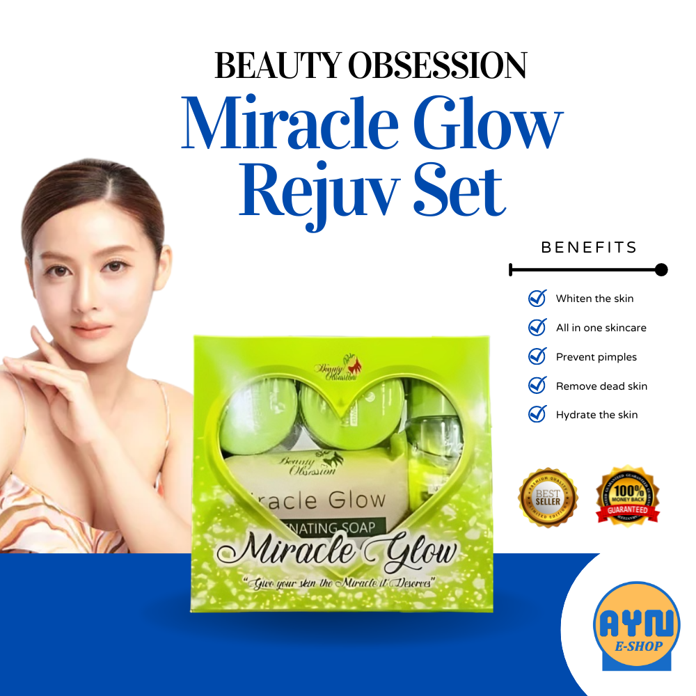 Miracle Glow Premium Rejuvenating Kit By Beauty Obsession Rejuv Soap