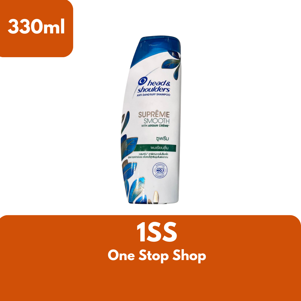 Head Shoulders Shampoo Supreme Smooth With Argan Creme 330ml Lazada PH