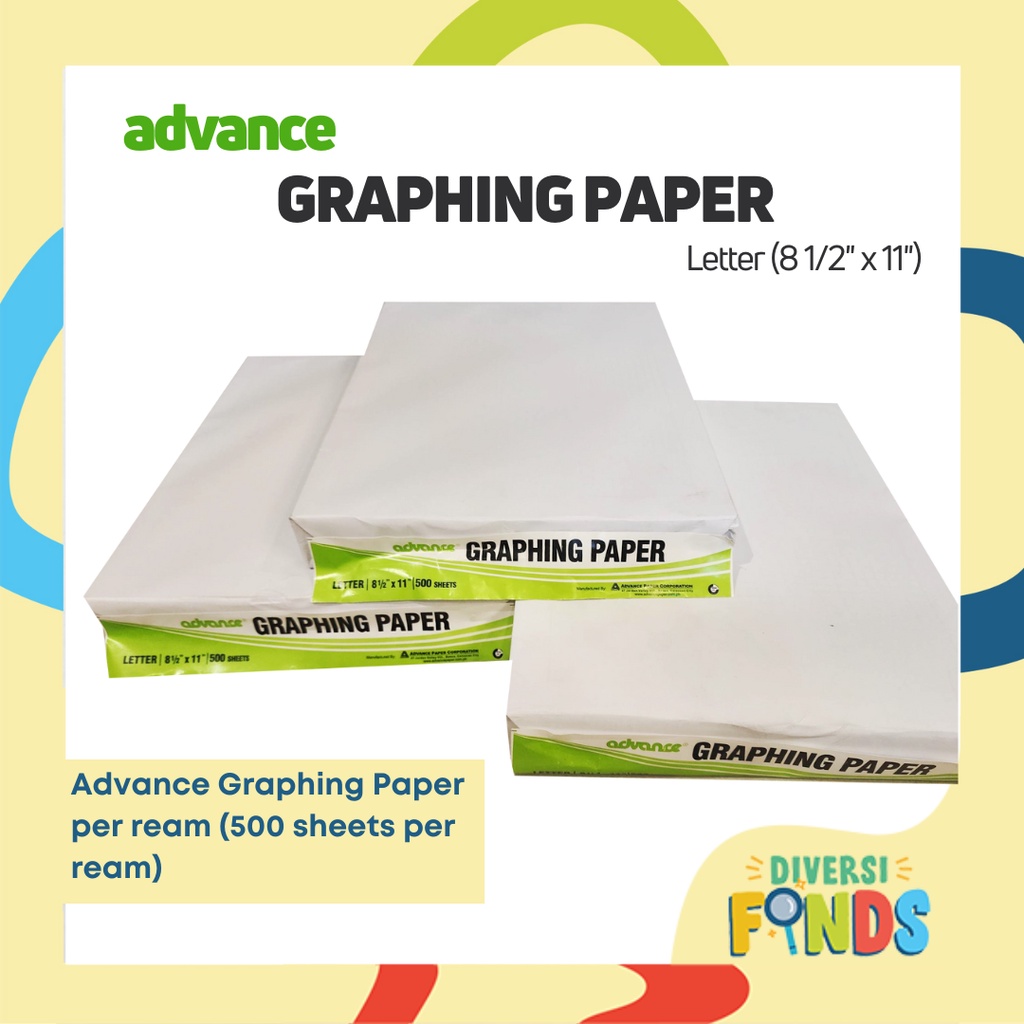 Ream Sheets Graphing Paper Short X Lazada Ph