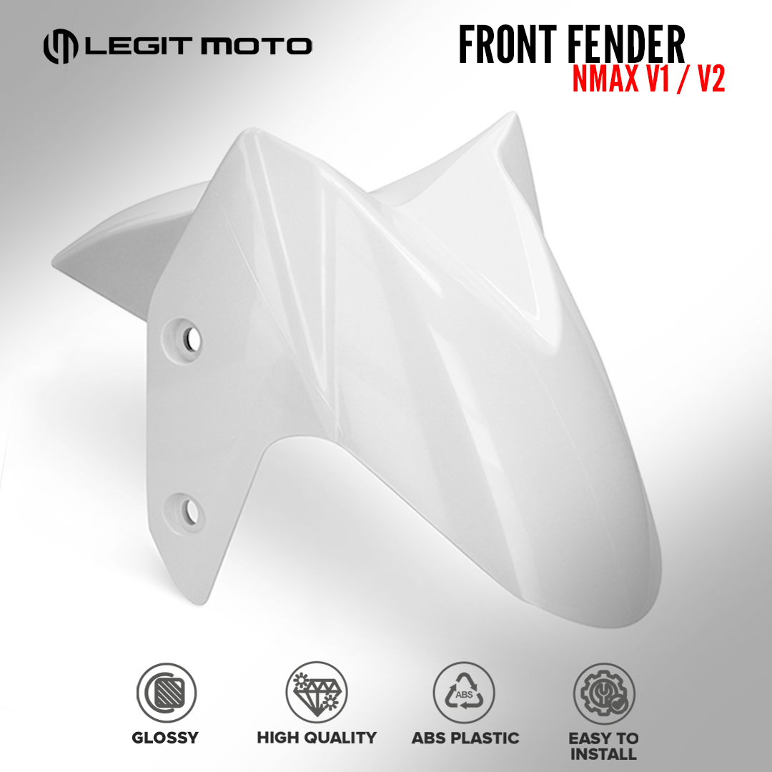 LEGITMOTO FRONT FENDER GARNISH WITH MATTE FINISH FOR YAMAHA NMAX V1