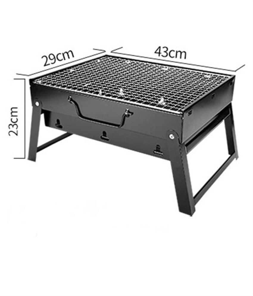 SWEET HOME Barbeque Grill With Stand Stainless Steel Portable Barbeque