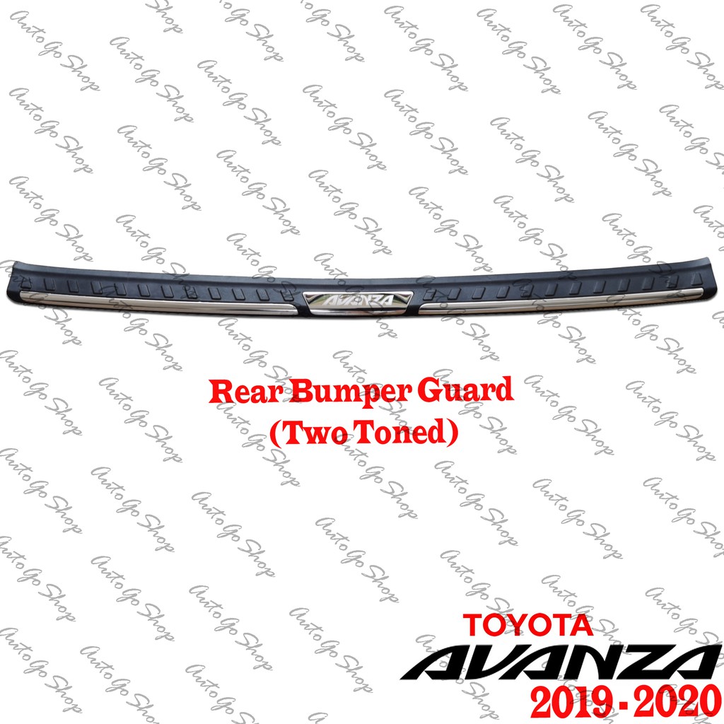 Toyota Avanza Rear Bumper Guard Rear Stepsill Guard Two