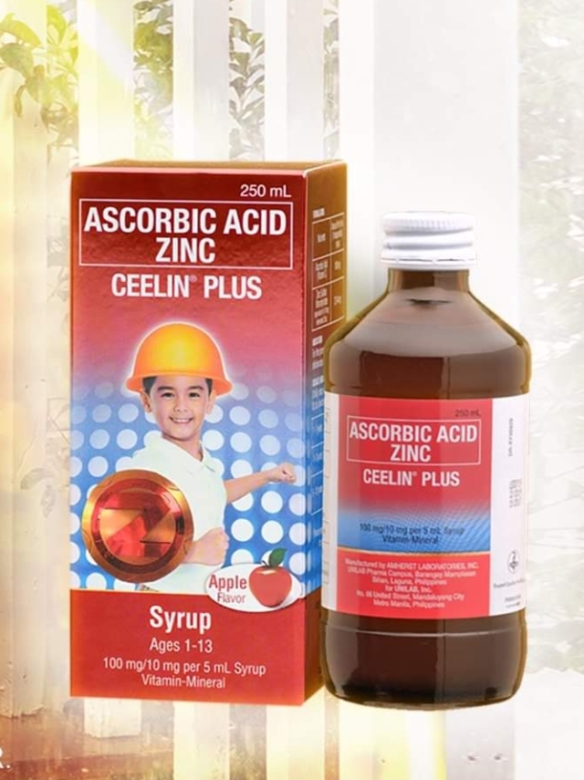 Ceelin Plus Ascorbic Acid Zinc Syrup Ml Lazada Ph