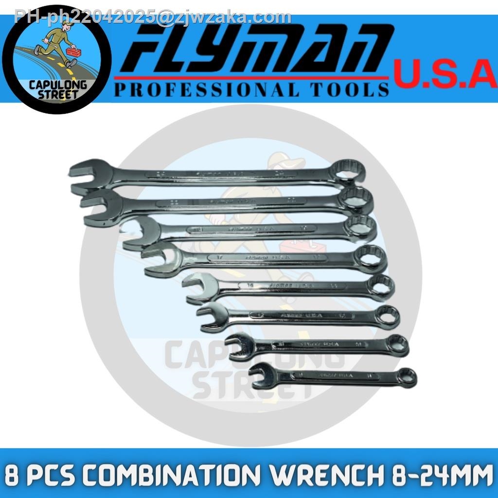 Combination Wrench Set Flyman Pcs Combination Wrenches Mm Mm Flyman