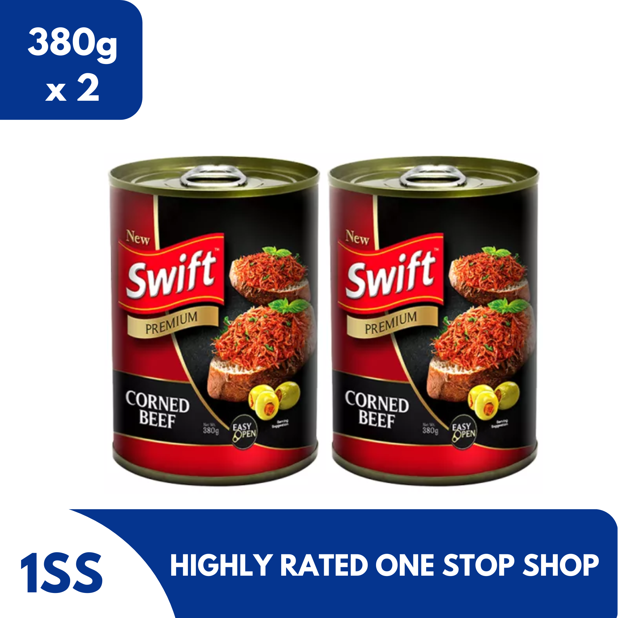 Swift Premium Corned Beef 380g Set Of 2 Lazada PH