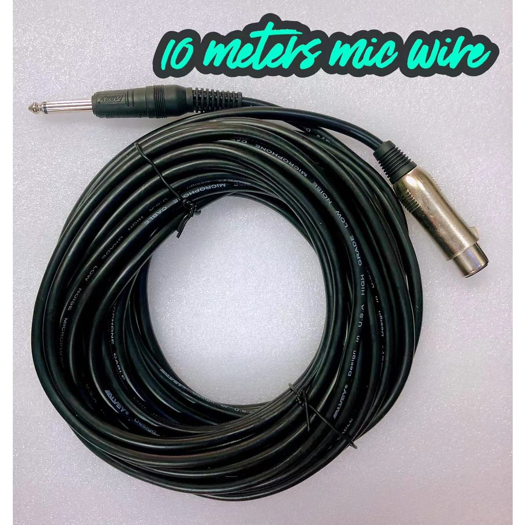 10meters Microphone Heavy Duty Mic Wire Tested Before Ship Out Lazada PH