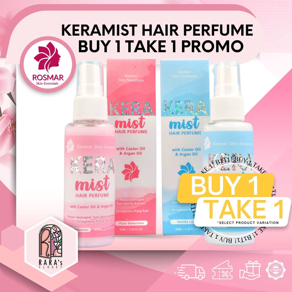 Buy Take Rosmar Kera Mist Hair Perfume Pure Seduction Vanilla