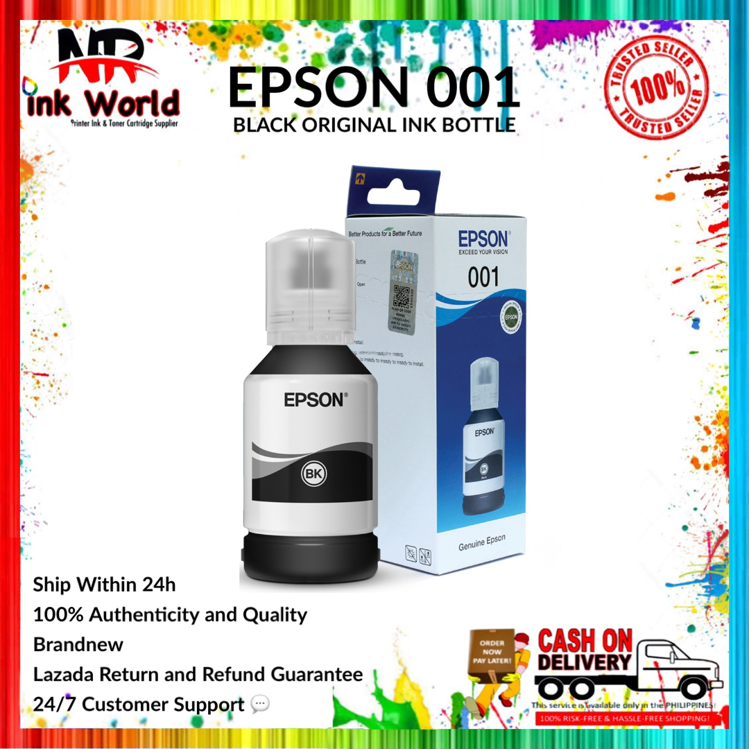 Epson Black Original Ink Bottle Ml C T Y Lazada Ph