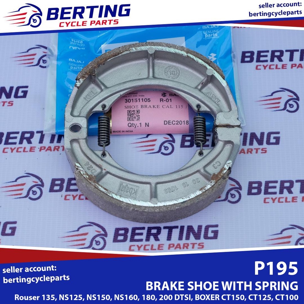 Rouser Ns Ns Dtsi Boxer Ct Ct Brake Shoe With