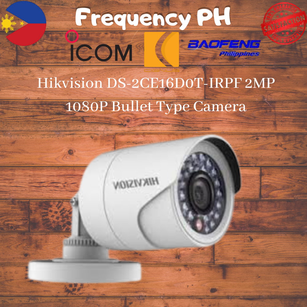 Hikvision Ds Ce D T Irpf W Mp P Bullet Type Camera Lazada Ph