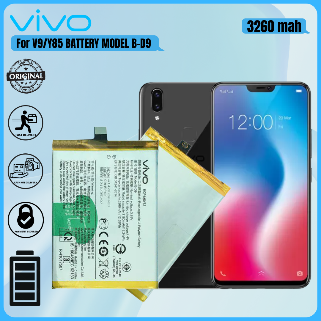 VIVO V9 Y85 BATTERY MODEL B D9 Original Equipment Manufacturer