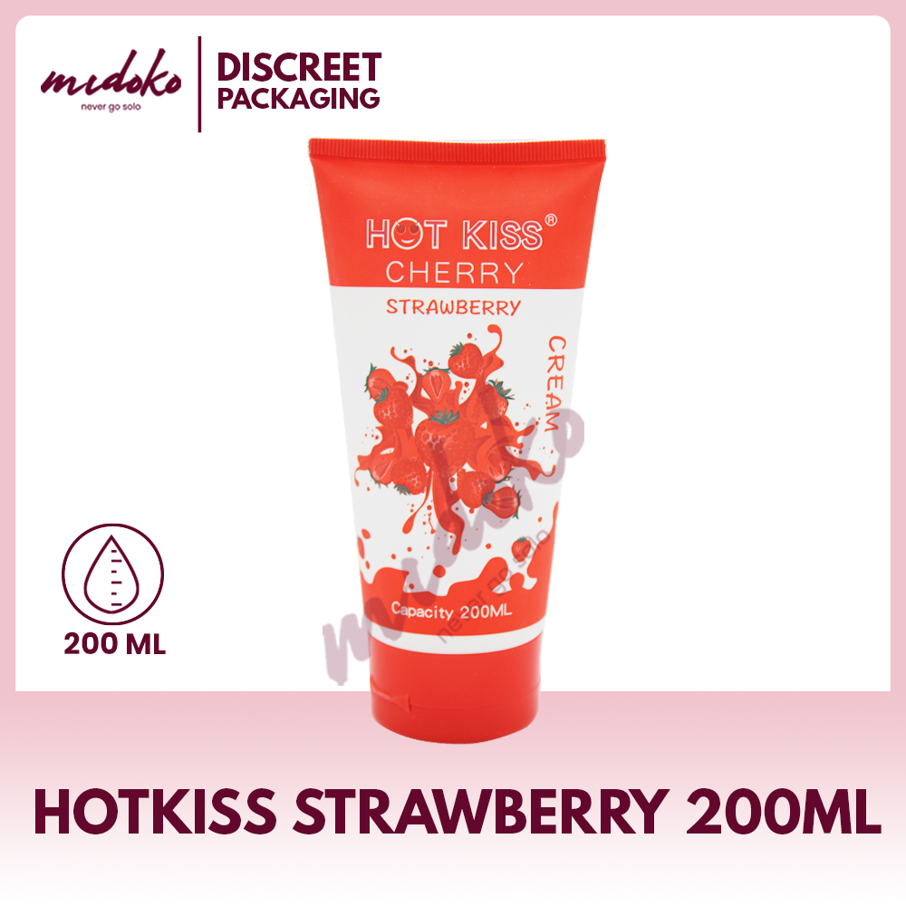 Midoko Hot Kiss 200ml Water Based Flavored Lube Vagina Anal Lubricant