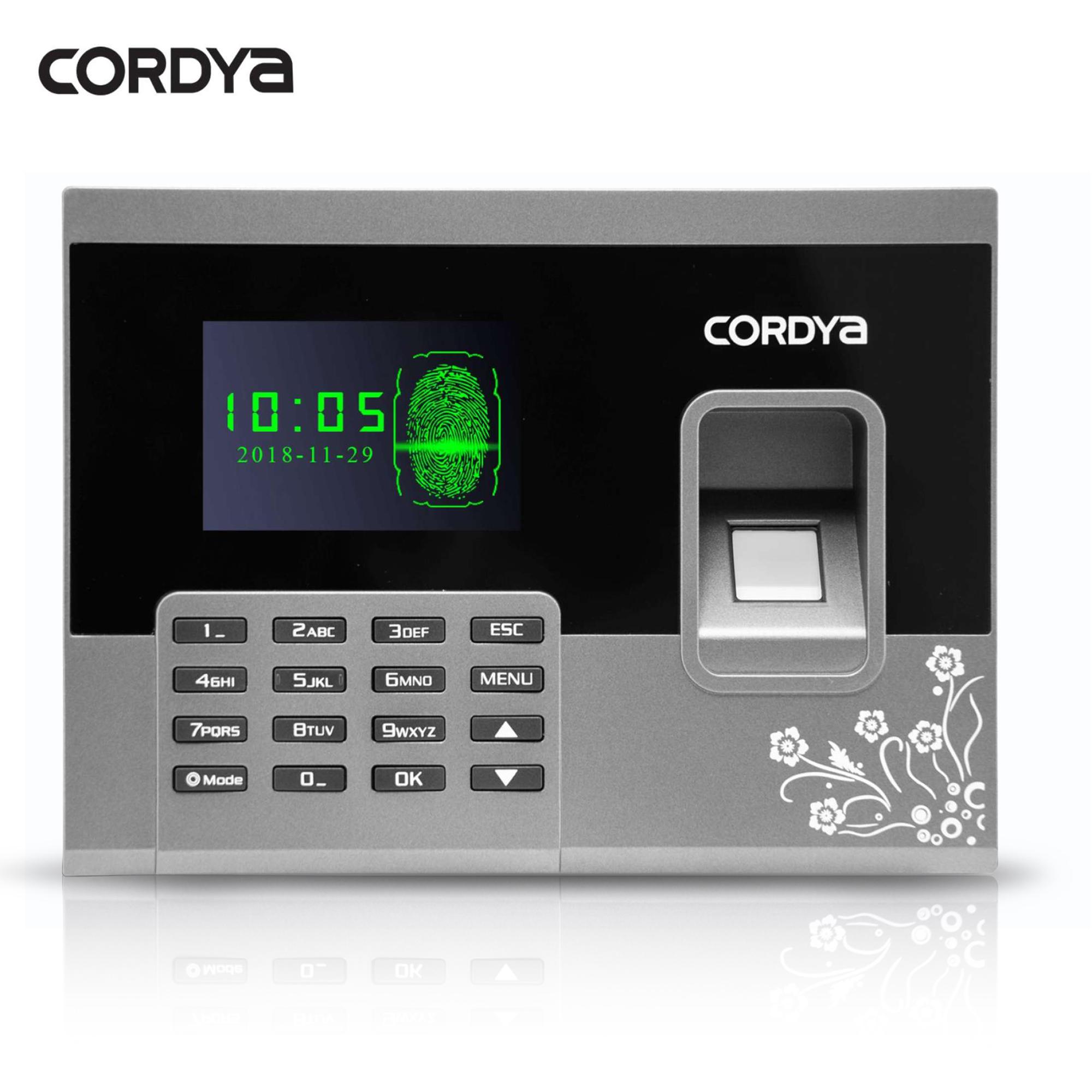 Cordya Y Fingerprint Scanner Biometrics Time Check Attendance Clock