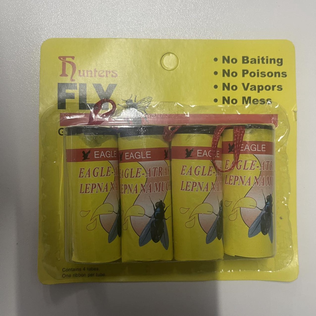 Fly Catcher Rolls Sticky Fly Paper Eliminate Flies Insect Bug Glue