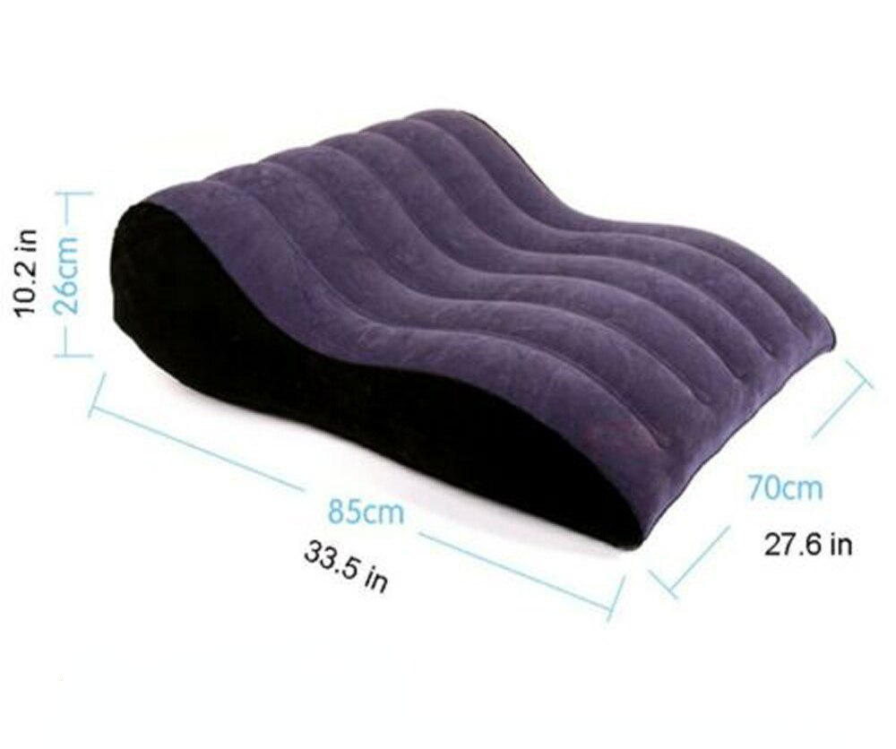 Air Inflatable Sex Pillow Soft Cushion Couples Love Game Position Sofa