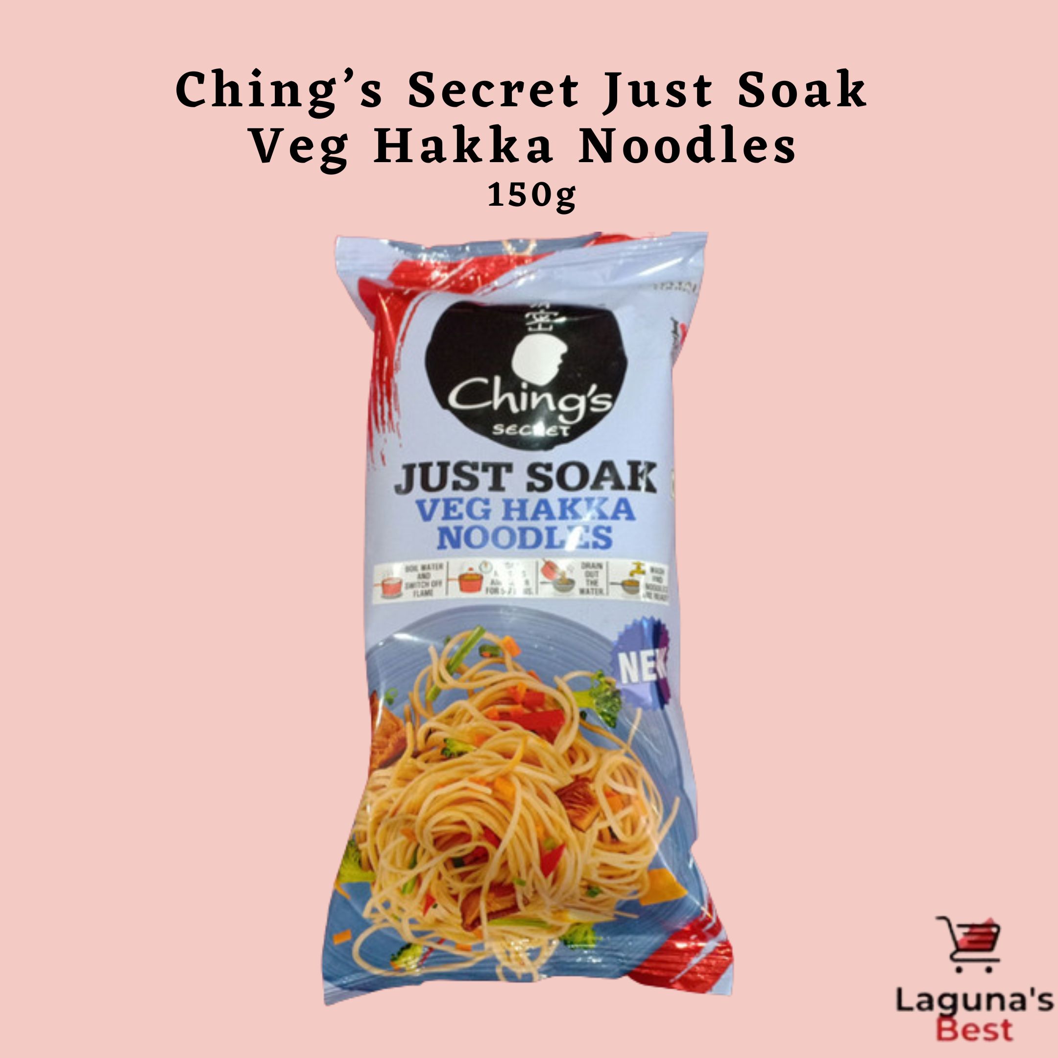 Chings Secret Just Soak Veg Hakka Noodles 150g Lazada PH