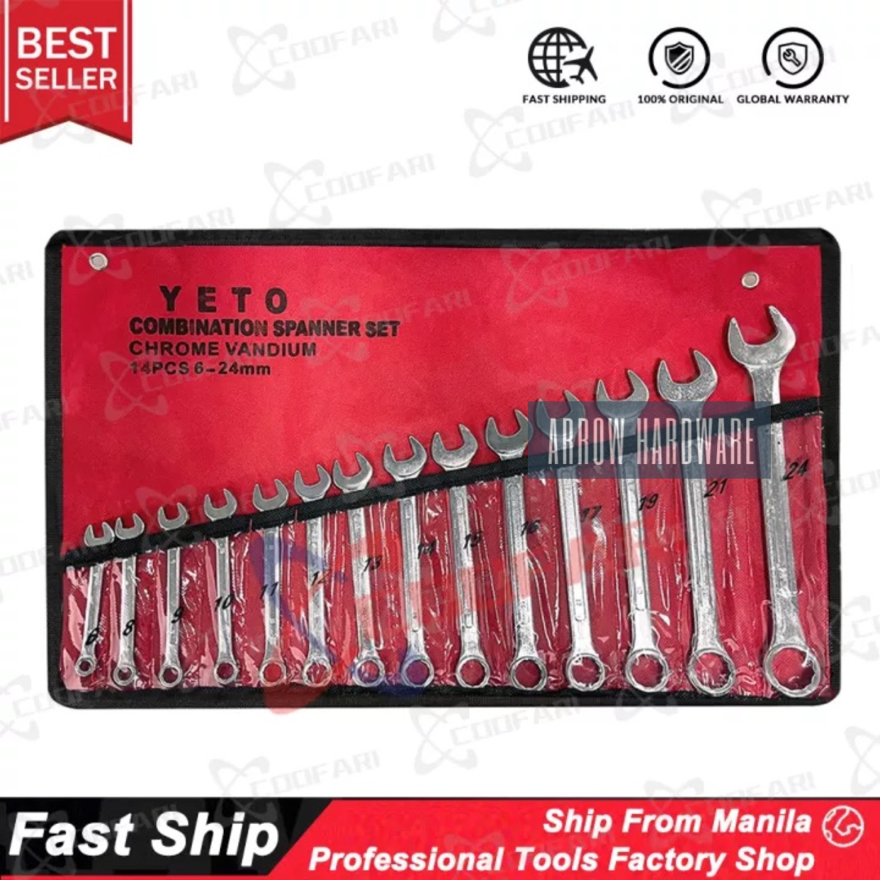 Pcs Mm Tools For Motorcycle Full Set Wrench Tools Set