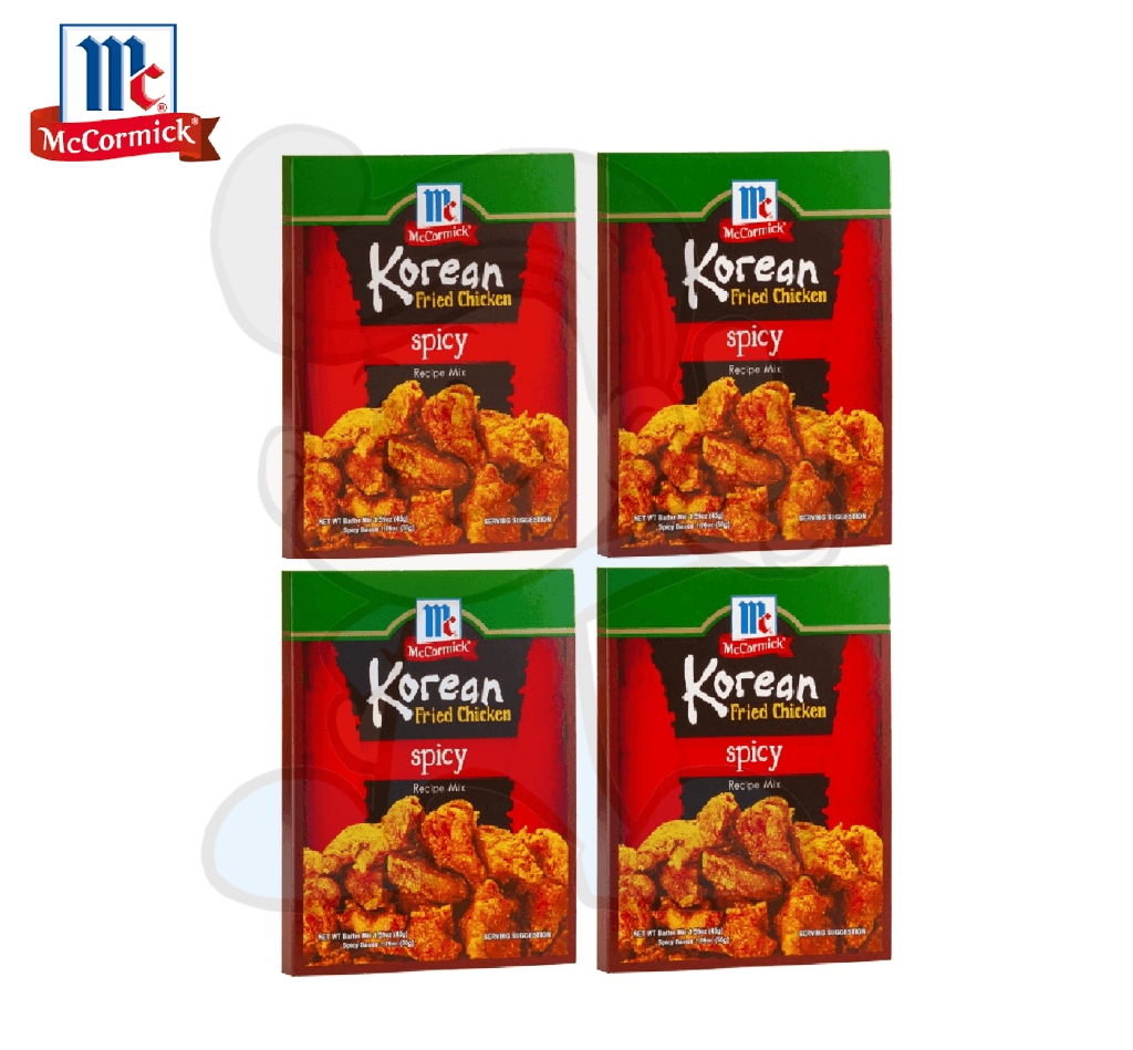 McCormick Korean Fried Chicken Spicy Recipe Mix 4 X 45g Lazada PH