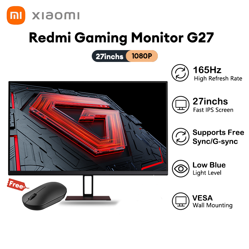 Xiaomi Redmi Gaming Monitor G Inch Hz Fast Ips Full Hd Hdr