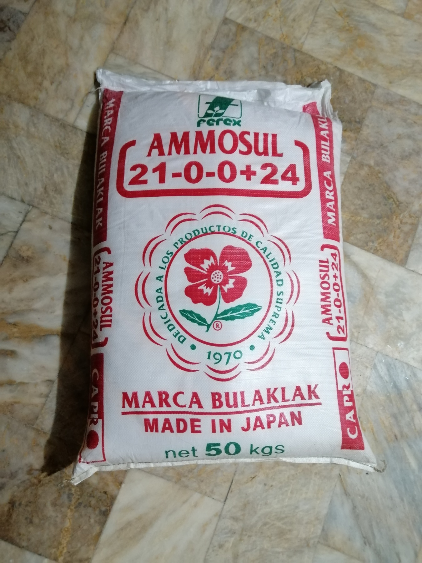 CLR AGRIVET 1KG AMMONIUM SULFATE 21 0 0 FERTILIZER MARCA BULAKLAK