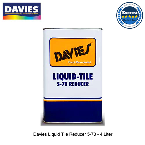 Davies Liquid Tile Topcoat Liter White Choose Between Flat