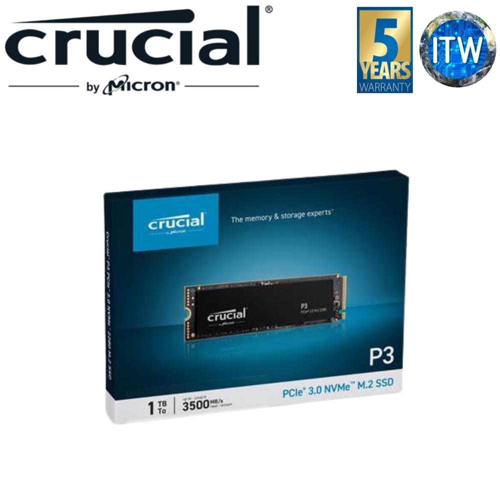 Itw Crucial P Tb Pcie Nvme M Ssd Lazada Ph