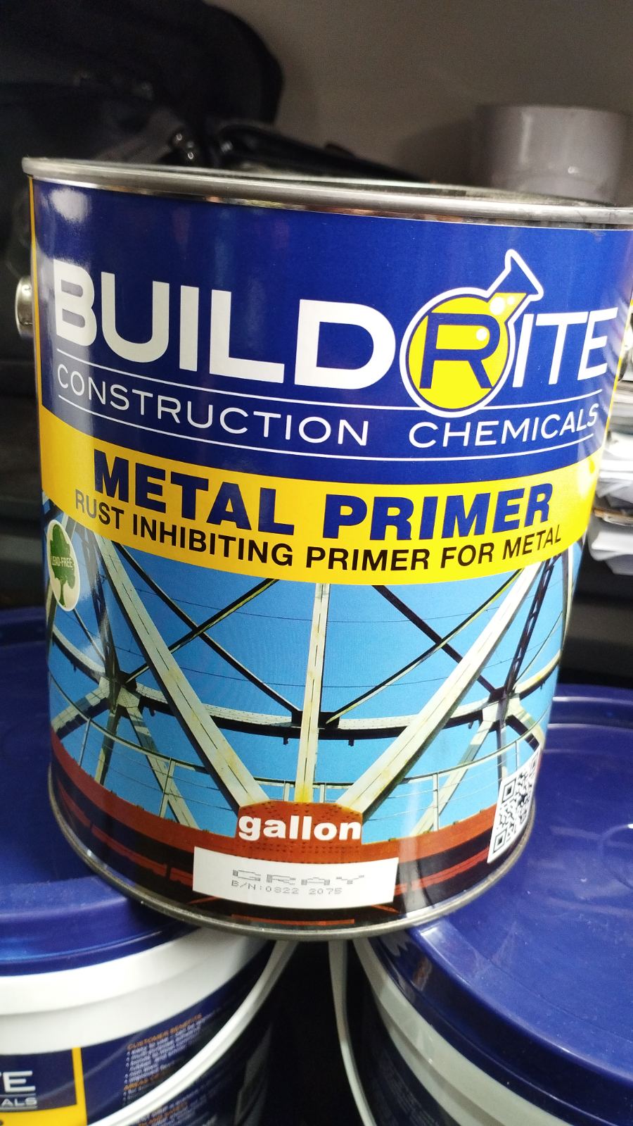 Buildrite Metal Primer Rust Resistant Primer Red Or Gray