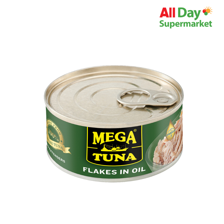 Mega Tuna Flakes In Oil Easy Open Can 180G Lazada PH