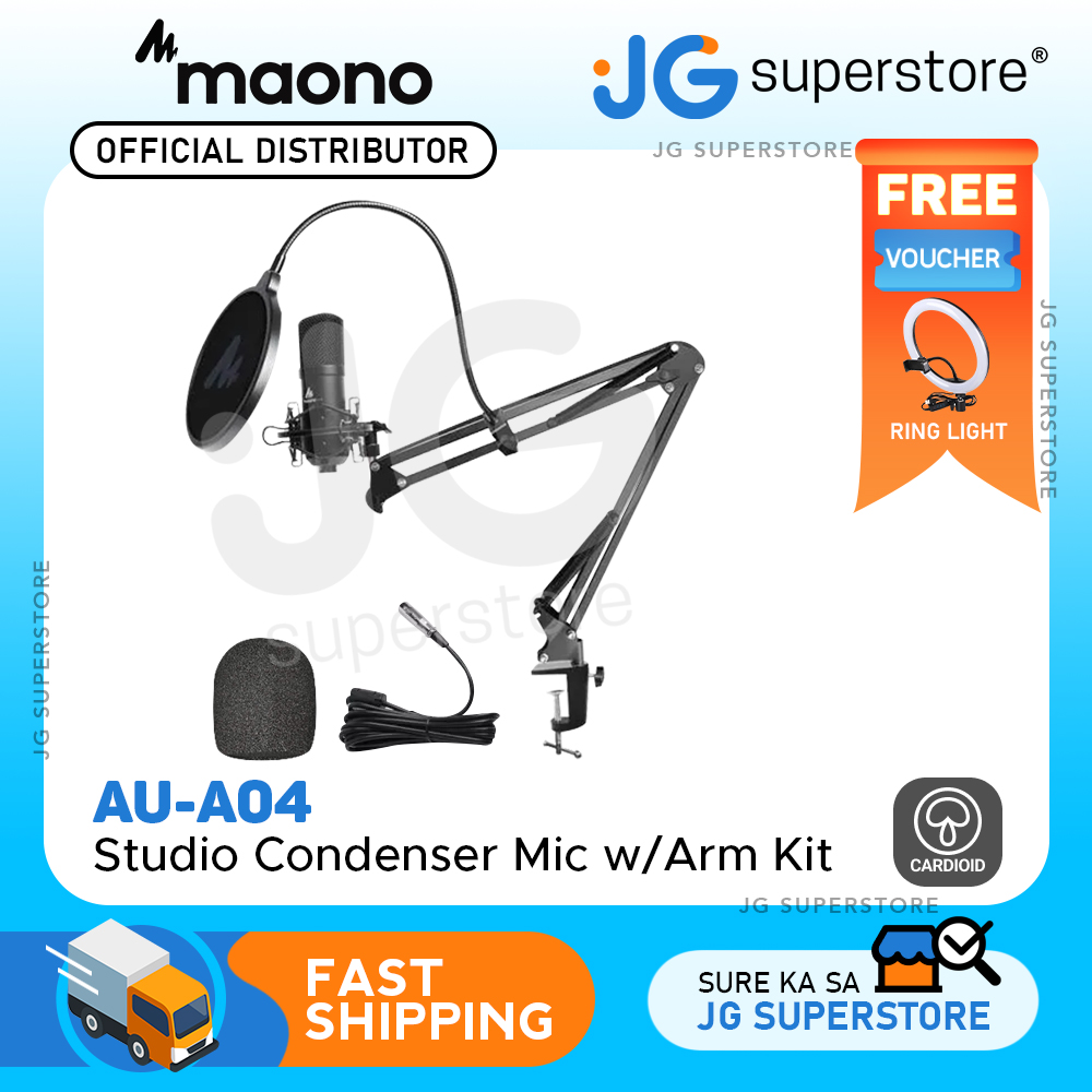 Maono AU A04 A04 Professional Studio Cardioid Condenser USB Microphone