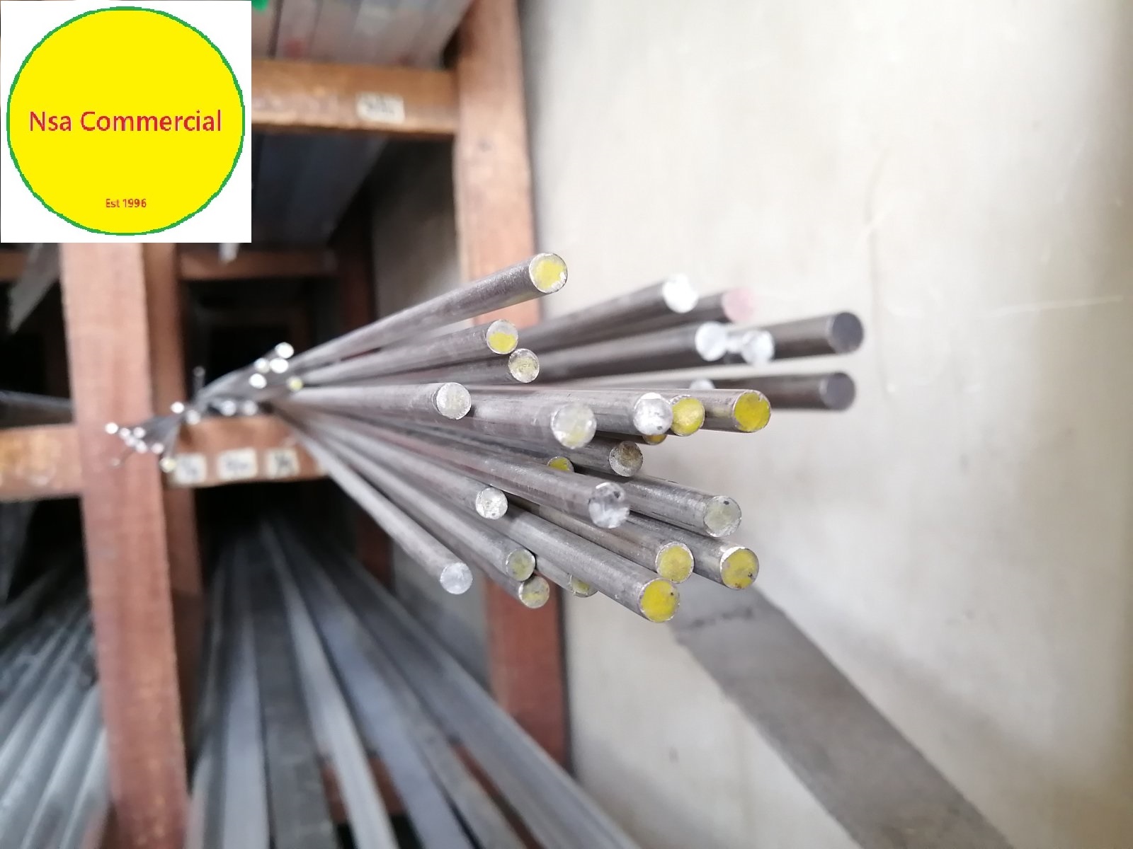 Stainless Steel Round Bar Shafting 1 4 X 1 Meter T304 1 Pack