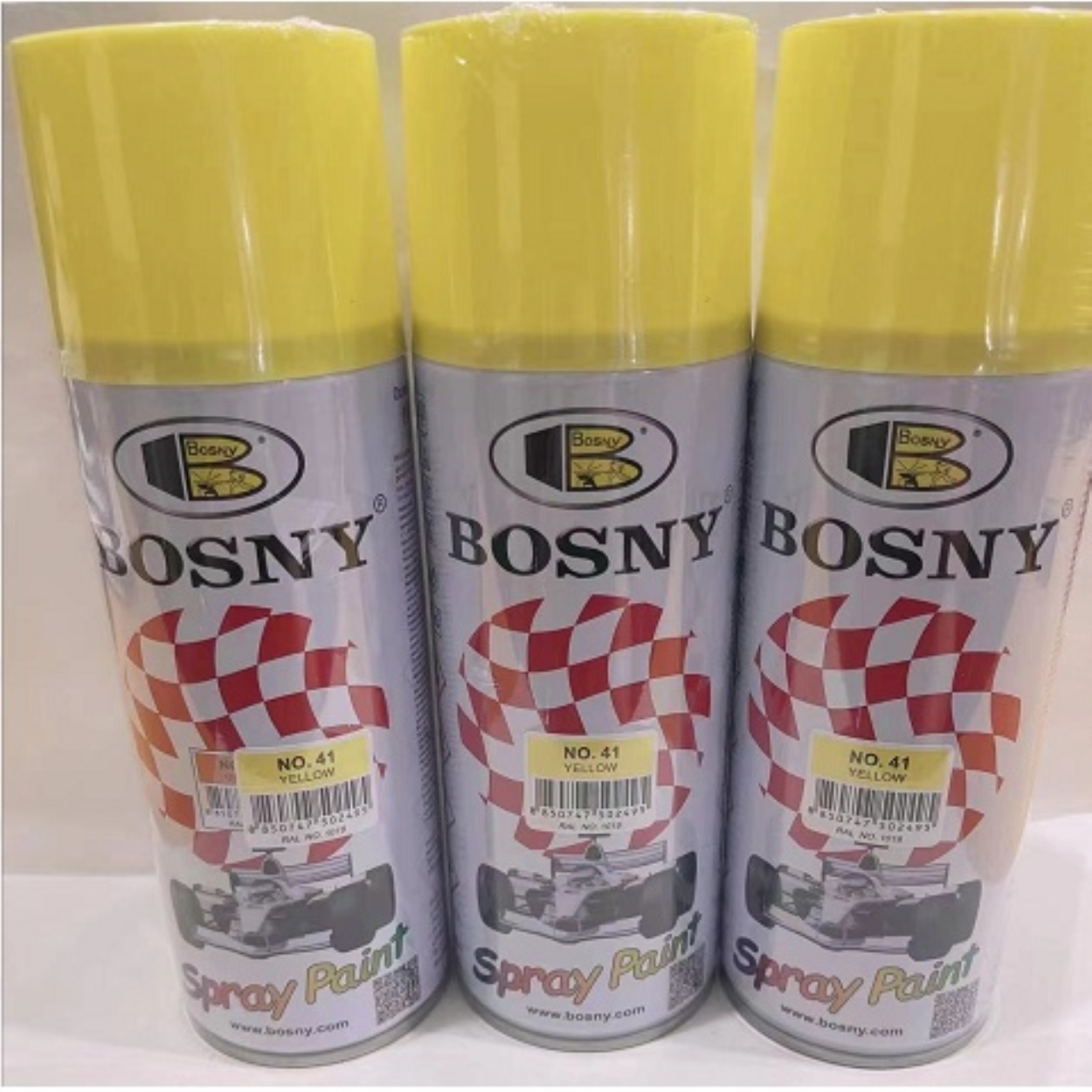 100 ORIGINAL Bosny Spray Paint Solid Colors Acrylic Spray Paint