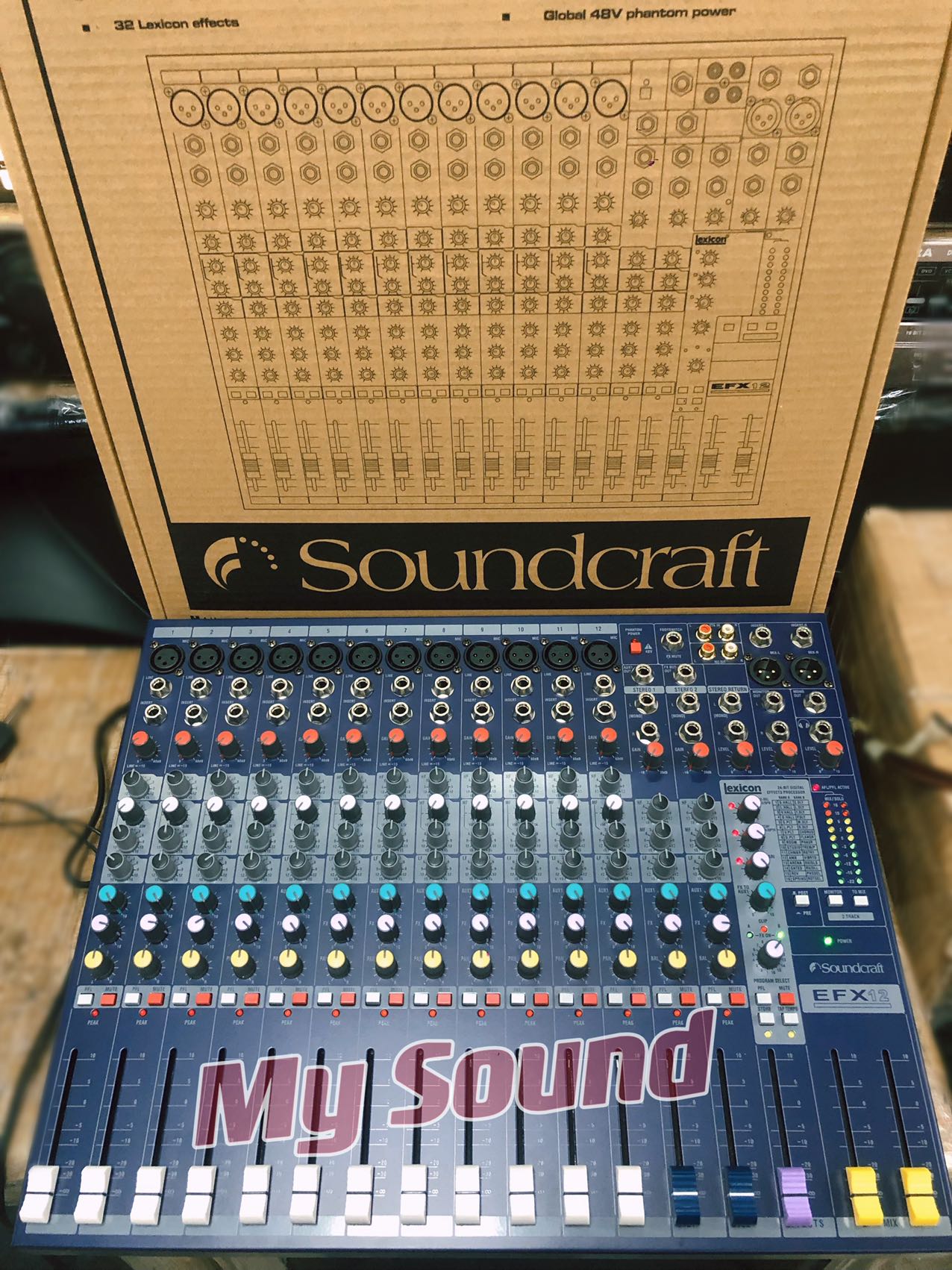 Soundcraft Efx Channel Mixing Console Low Cost High