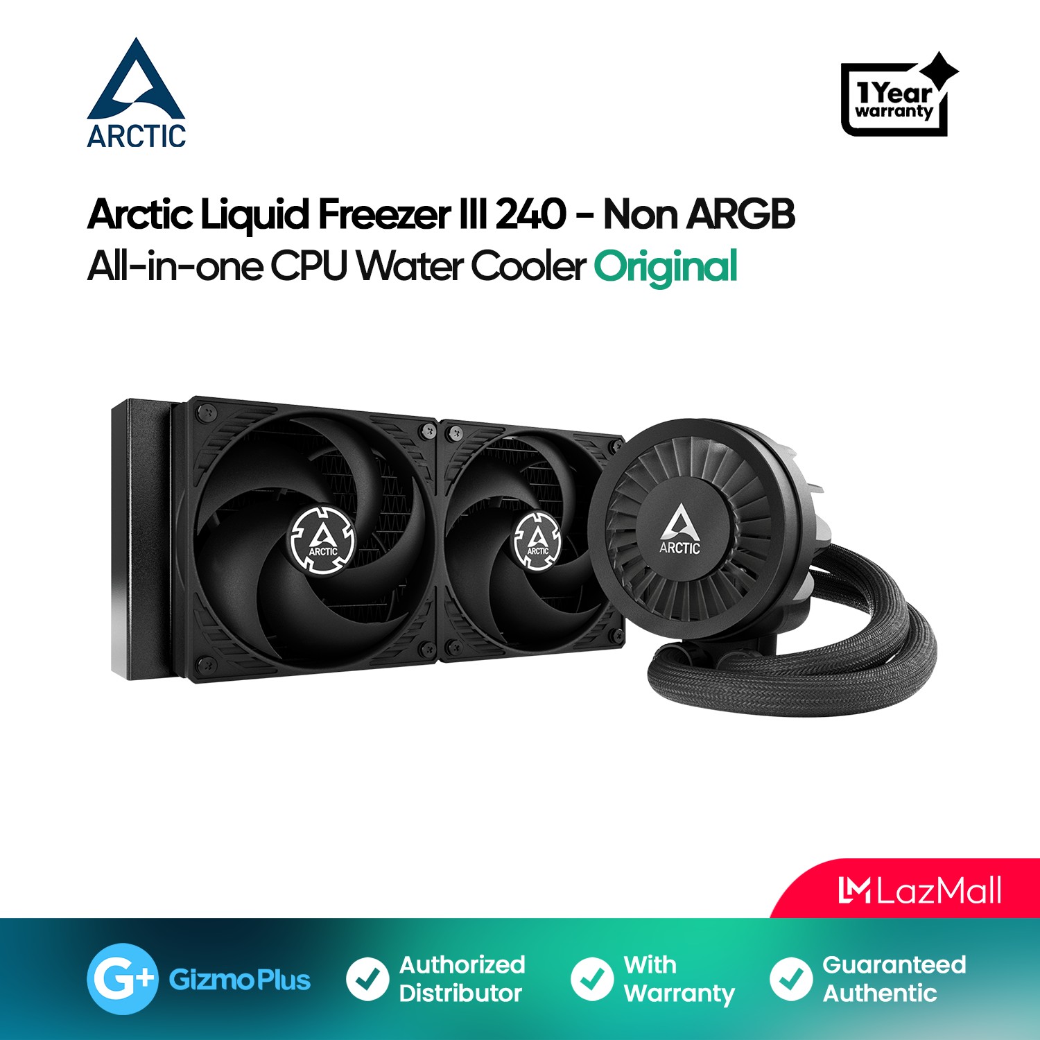 Arctic Liquid Freezer III Series Multi Compatible All In One CPU Water