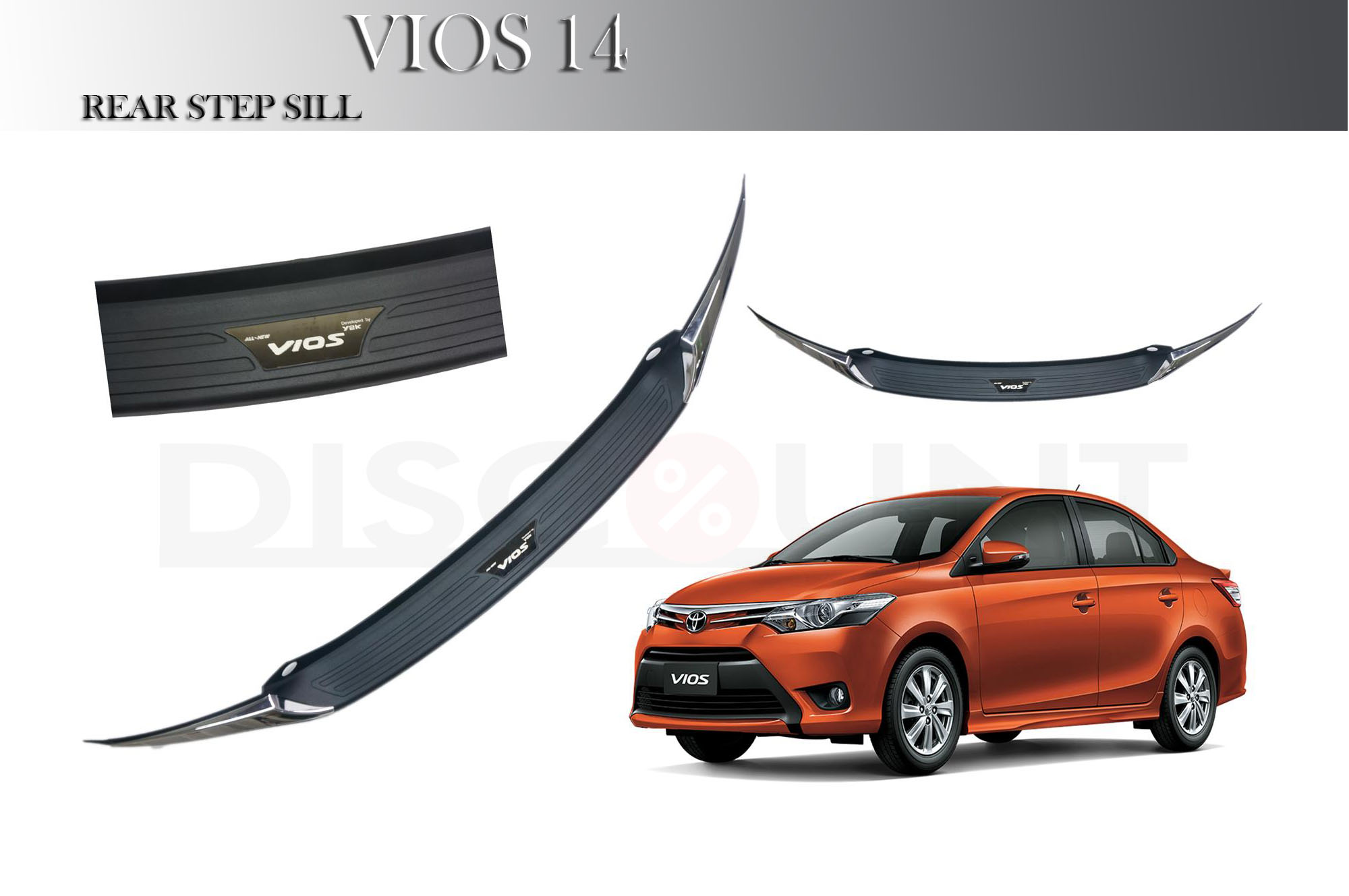 Toyota Vios Rear Bumper Step Sill Lazada Ph